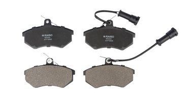 RAISO Колодки Гальмівні Передні AUDI 100 C2 431 433 434 1977-1982 АУДІ 100 Ц2 (З датчиком) RP0404 фото