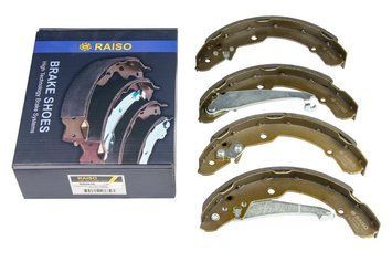 RAISO Колодки Гальмівні Барабан Задні SKODA ROOMSTER 1 5J 2007-2015 ШКОДА РУМСТЕР 1 Praktik RB8639 фото