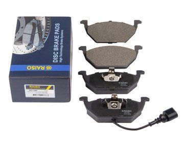 RAISO Колодки Гальмівні Передні Volkswagen JETTA 4 162 163 2010-2018 Фольксваген Джета 4 (З датчиком) RP1386 фото