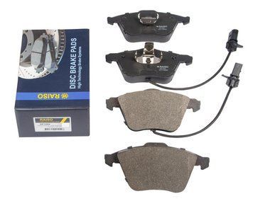 RAISO Колодки Гальмівні Передні AUDI A4 B7 8HE 2005-2009 АУДІ А4 Б7 (З датчиком) RP1554 фото