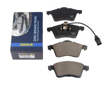 RAISO Колодки Гальмівні Передні Volkswagen T4 1996-2003 Фольксваген КАЛІФОРНІЯ Т4 (З датчиком) RP1391 фото
